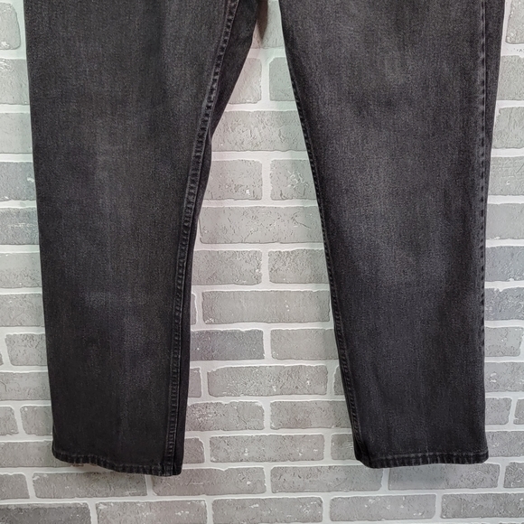 LEE M.R. Vintage Y2K Black Relaxed Fit Denim Jeans Men's Size 42 x 34 - Picture 10 of 16